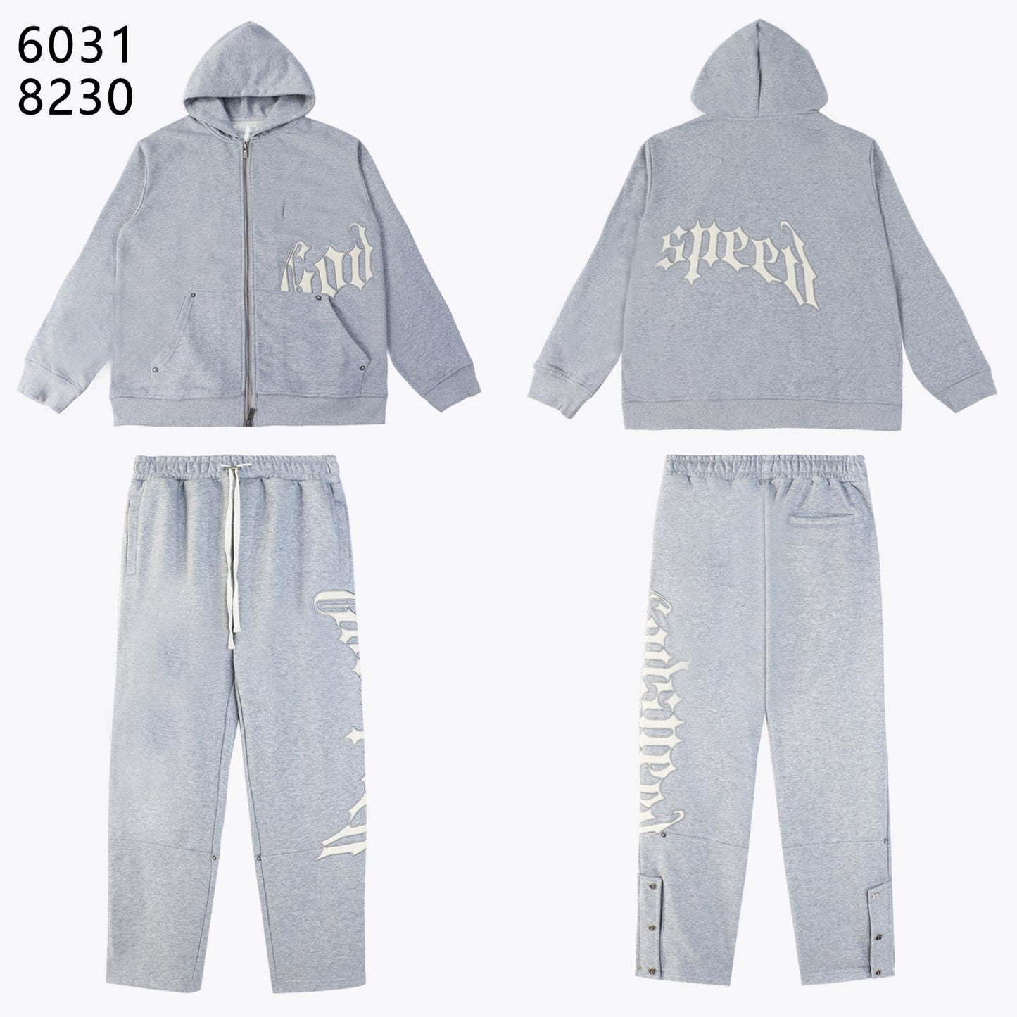 GodSpeed New Hoodie and Pants Set