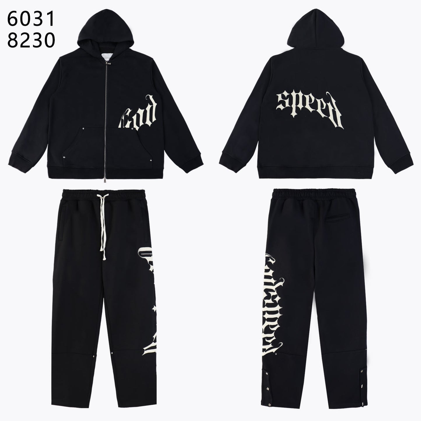 GodSpeed New Hoodie and Pants Set