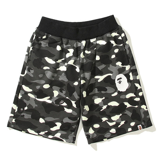 BAPE Glow Camo Ape Head Shorts