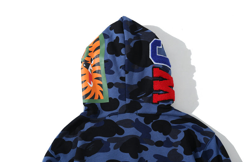 BAPE WGM Camo Zipper Hoodie