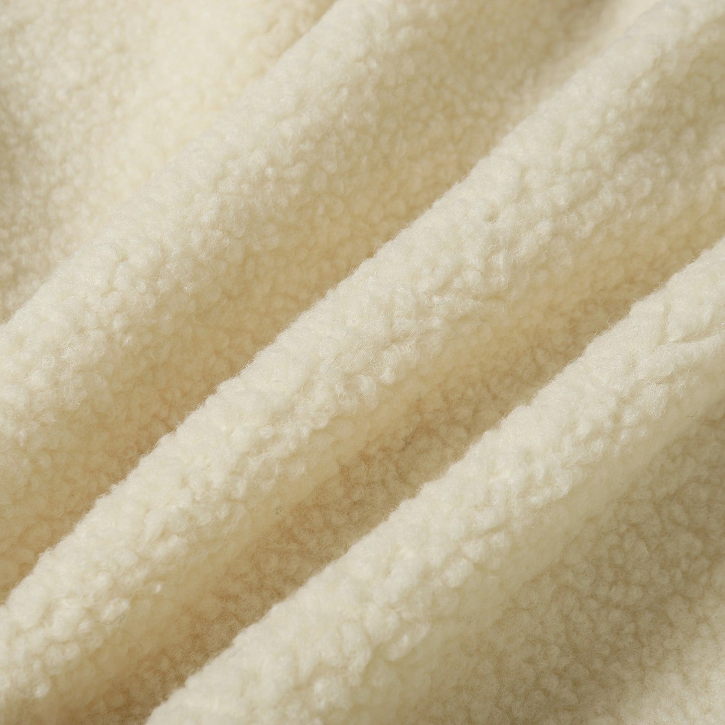 Chrome Hearts Horseshoe Embroidered Sherpa Jacket - Black Cream Gothic Coat 825