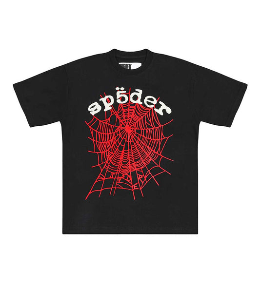 Sp5der OG Logo V2 HW Tee Black