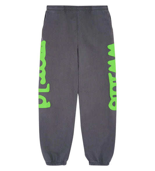Sp5der Beluga Slate Grey Sweatpants