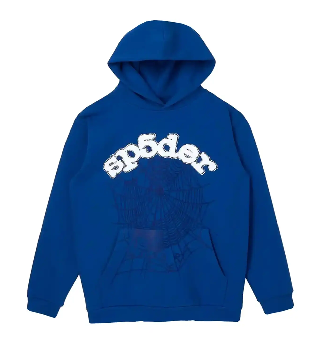 Sp5der Skittles Hoodie Blue