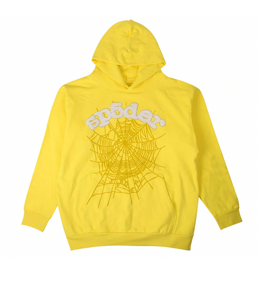 Sp5der Skittles Hoodie Yellow
